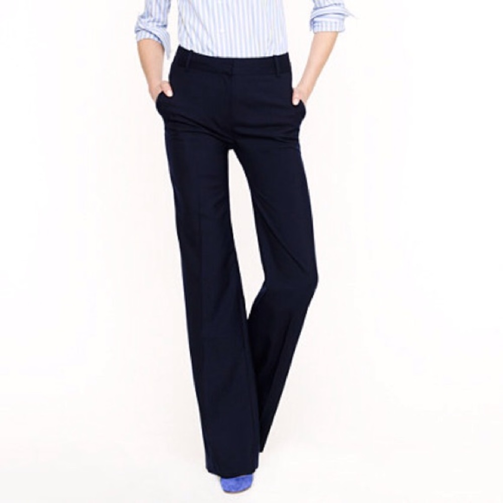 J. Crew Hutton Trouser in Super 120 S